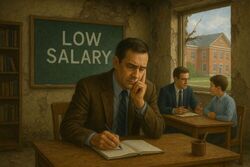 Чому розмови про «малу зарплату вчителя» стають дедалі гучнішими — і кому це може бути вигідно