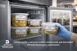 Добові проби у закладах освіти: невидимий, але важливий елемент безпечного харчування