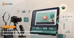 Сучасний навчальний відеоконтент: секрети ефективного створення