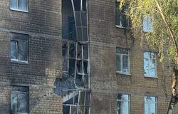 Друга школа за тиждень: у Києві дрон влучив у навчальний заклад